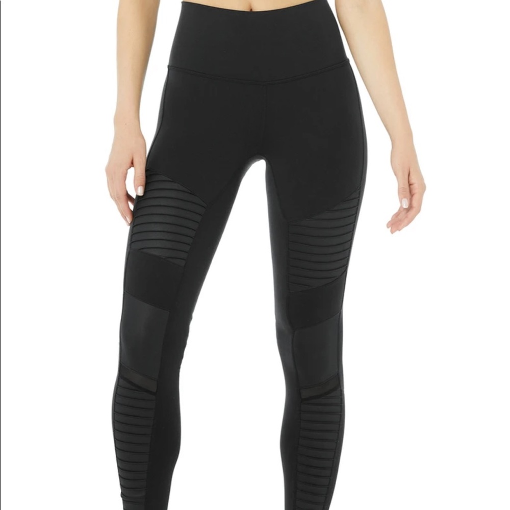 Alo High Waist Moto Legging (xs)